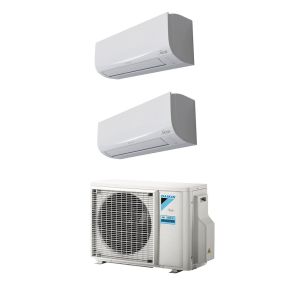 Daikin Condizionatore Dual Split Classic 2AMXF50A2535ATXFGKIT - 2.5 + 3.5 kW Inverter A++/A+ con WiFi