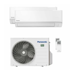 Panasonic CU-2TZ41TBE+RZ25+RZ35 - Climatizzatore Dual Split 2.5+3.5 kW Inverter A++/A+ R32 Wi-Fi