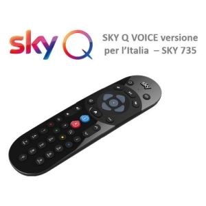 Telecomando Sky Q con controllo vocale e BT