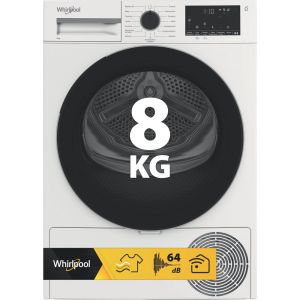 Whirlpool C WD 83M WBS IT, Capacità 8kg, classe D, colore White, Display digitale XL, Slim