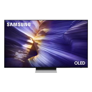 Samsung OLED AI TV 55" QE55S90FAEXZT 4K, Processore NQ4 AI Gen3, 4K AI Upscaling Pro, Schermo antiriflesso, OLED HDR, Dolby Atmos & OTS Lite, Laser Slim Design, Vision AI Smart TV, 2025