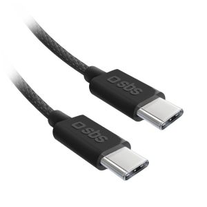SBS TECABLETISSUETCCB cavo USB USB 2.0 1,5 m USB C 0,48 Gbit/s 60 W Nero