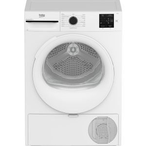 Beko BMT93EW Asciugatrice 9kg, Classe D, Linea Estetica NX, motore asincrono, Display digitale, colore Bianco, oblò Bianco