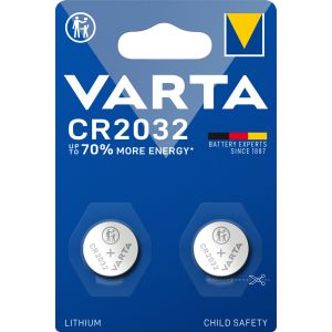Varta LITHIUM Coin CR2032 (Batteria a bottone, 3V) Blister da 2