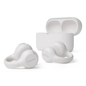 Philips Serie 2000 TAQ2000WT Auricolare True Wireless Stereo (TWS) clip auricolare, A orecchio aperto Musica e Chiamate Bluetooth Bianco