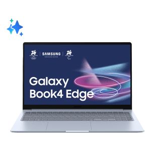 Samsung Galaxy Book4 Edge Qualcomm Snapdragon X PLUS Computer portatile 39,6 cm (15.6") Full HD 16 GB LPDDR5x-SDRAM 256 GB eUFS Wi-Fi 7 (802.11be) Windows 11 Blu