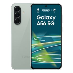 Samsung Galaxy A56 5G, Smartphone con Funzioni intelligenti, Display Super AMOLED 6.7”, 8GB RAM, 128GB, Camera 50MP, Batteria 5.000 mAh, IP67, Awesome Olive