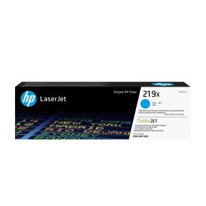 HP Cartuccia toner originale ad alta capacità LaserJet 219X ciano