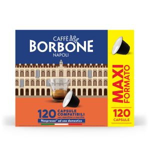 Caffè Borbone Capsule Compatibili sistema Nespresso - Miscela Decisa - 120 capsule