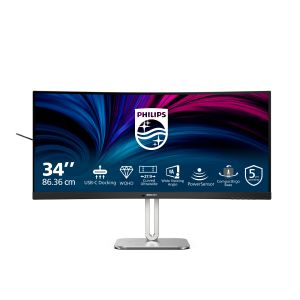Philips Serie 5000 34B2U5600C/00 Monitor PC 86,4 cm (34") 3440 x 1440 Pixel Dual QHD LCD Grigio
