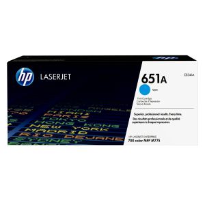 HP Cartuccia Toner originale ciano LaserJet 651A