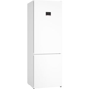 Bosch Serie 4 KGN497WDF Frigorifero Combinato da libera installazione 203 x 70 cm Bianco Classe D