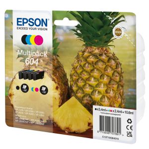 Epson 604 ananas Multipack cartuccia d'inchiostro 4 colori (BK/C/M/Y)