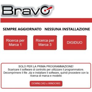 Bravo KITOKEY accessorio per telecomando