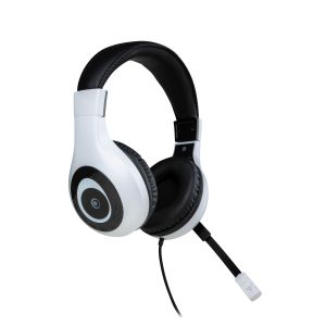 Bigben Interactive Wired Stereo Gaming Headset V1 Cuffie Cablato A Padiglione Nero, Bianco