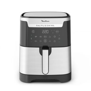 Moulinex Easy Fry & Grill XXL, Friggitrice ad Aria 6.5L/2kg, Duplice Cottura, Divisore Rimovibile FlexCook, Intelligent Syncronization