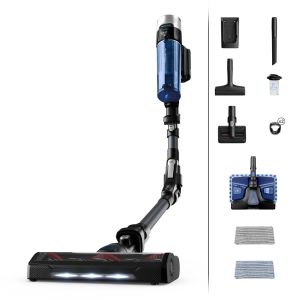 Rowenta RH20C2 Aspirapolvere a bastone 2 in 1 Batteria Secco e bagnato Senza sacchetto 0,4 L 250 W Nero, Blu