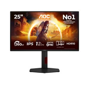 AOC G4 25G4ZR Monitor PC 62,2 cm (24.5") 1920 x 1080 Pixel LCD Nero, Rosso