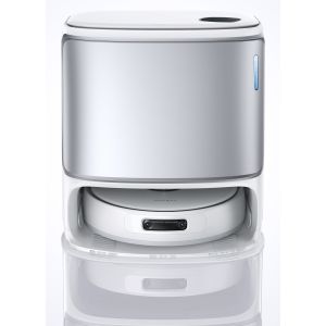 NARWAL Freo Z10 Ultra Bianco, Robot Aspirapolvere Lavapavimenti, Aspirazione 18.000 Pa, Mappatura 3D, Comandi Vocali, Evitamento Ostacoli Ultra-Preciso, Estensione Mop Dinamica, Mop Sollevabili, Zero-Grovigli, Separazione Auto Secco e Umido, Pet-Friendly