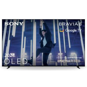 Sony BRAVIA 8 OLED 55 Pollici 4K HDR Google Smart TV (2024) | Gaming Menu per PlayStation 5, IMAX Enhanced, Dolby Vision Atmos, Chromecast, AirPlay, 120Hz 55XR83