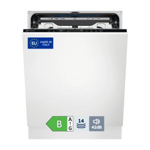 Electrolux Lavastoviglie Incasso 60 Cm - Int. Totale 14 Coperti Classe B 42 Dba MADE IN ITALY EES68515L