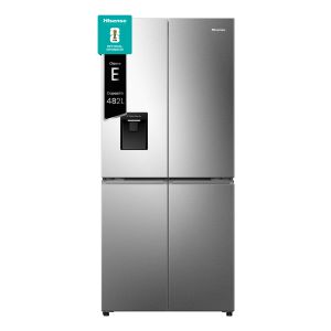 Hisense frigorifero Quattro Porte RQ5P470SMIE libera installazione 460L Classe D Dispenser acqua