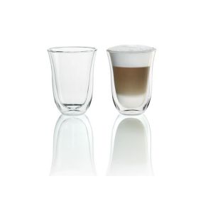 De’Longhi 5513214611 bicchiere da caffè Trasparente 2 pz 220 ml