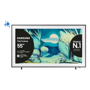 Samsung The Frame AI TV 55" QE55LS03FAUXZT 4K, Processore NQ4 AI Gen2, 4K AI Upscaling, Art Mode, Matte Display, Quantum HDR, Dolby Atmos & OTS Lite, Modern Frame Design, Vision AI Smart TV, 2025