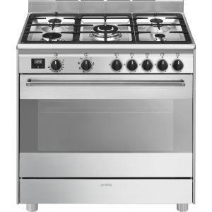 Smeg Master BG91X2 cucina A Elettrico Gas Acciaio inox Made in Italy