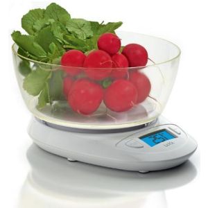 Laica KS1019 bilancia da cucina Bianco Superficie piana Bilancia da cucina elettronica