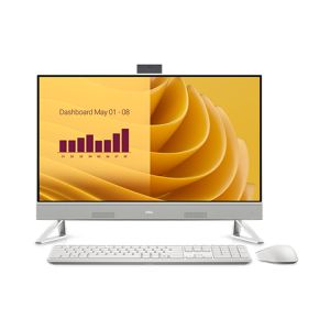 DELL EC27250 Intel Core 7 150U 68,6 cm (27") 1920 x 1080 Pixel PC All-in-one 16 GB DDR5-SDRAM 512 GB SSD Windows 11 Pro Wi-Fi 6E (802.11ax) Bianco