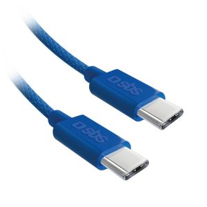 SBS TECABLETISSUETCCB cavo USB USB 2.0 1,5 m USB C Blu