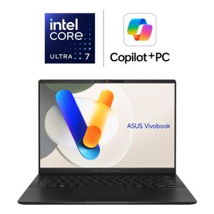 ASUS Vivobook S14 S5406SA-QD070W Copilot+ PC Intel Core Ultra 7 Computer portatile 35,6 cm (14") WUXGA 16 GB LPDDR5x-SDRAM 1 TB SSD Wi-Fi 7 (802.11be) Windows 11 Home Nero