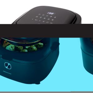 Hisense HAF1350DR Singolo 6,7 L Indipendente 1350 W Friggitrice ad aria calda Nero