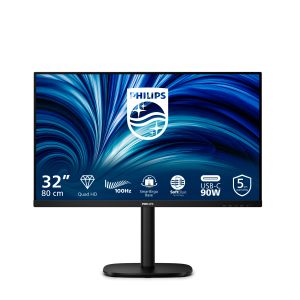 Philips 32B2U3601/00 Monitor PC 80 cm (31.5") 2560 x 1440 Pixel Quad HD LCD Nero