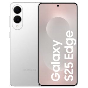 Samsung Galaxy S25 Edge, Smartphone AI, Display 6.7'' QHD+ Dynamic AMOLED 2X, Fotocamera 200MP, RAM 12GB, 512GB, 3.900 mAh, Titanium Silver