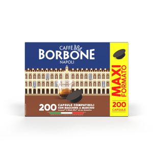 Caffè Borbone Capsule Compatibili sistema A Modo mio - Miscela Decisa - 200 capsule