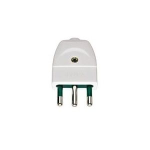 Vimar RI.00202B presa elettrica S17 Bianco 2P