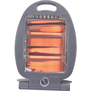 Smartway WFQH02 stufetta elettrica Interno Grigio 1200 W Riscaldatore di ambienti elettrico alogeno