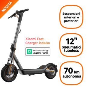 Xiaomi Electric Scooter 6 Max Grigio, Nero 20 km/h