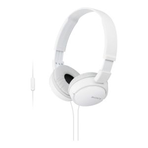 Sony MDR-ZX110AP Auricolare Cablato A Padiglione Musica e Chiamate Bianco