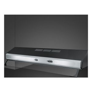 Smeg KSEC91XE3 cappa aspirante Incassato Nero, Acciaio inox 305 m³/h