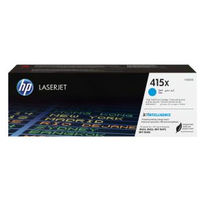 HP Cartuccia toner ciano originale LaserJet 415X ad alta capacità