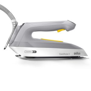 Braun CareStyle 3 - Ferro da stiro con caldaia, Piastra con tecnologia FreeGlide3D, 2200W, 2L, Grigio (IS3231GY)