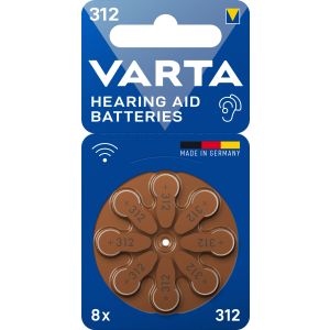 Varta 4043752393712 batteria per uso domestico Batteria monouso 312 Zinco-aria