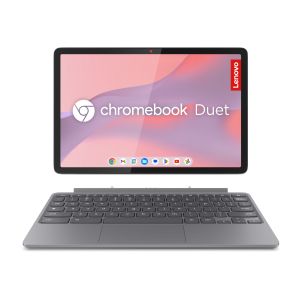 Lenovo | Notebook Chomebook Duet | Display 11.0'' WUXGA (1920x1200) Touch | Processore MTK M 838 | Memoria RAM 4GB | Memoria SSD 64GB_ | Scheda grafica Integrata | Sistema Operativo CHROME OS | LUNA_GREY | Caricatore NON incluso | Folio Stand + Folio Keyb