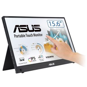 ASUS ZenScreen MB16AHT Monitor PC 39,6 cm (15.6") 1920 x 1080 Pixel Full HD Touch screen Nero