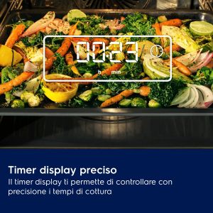 Electrolux Forno Incasso Steam Crisp (25%Vapore) Classe A 60 Cm MADE IN ITALY LOC5H40X2