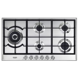 De’Longhi NSL 590D X piano cottura Acciaio inox Da incasso 90 cm Gas 5 Fornello(i)