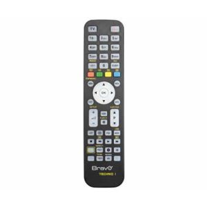 Bravo TECHNO 1 telecomando IR Wireless DTT, DVD/Blu-ray, TV, VCR Pulsanti
